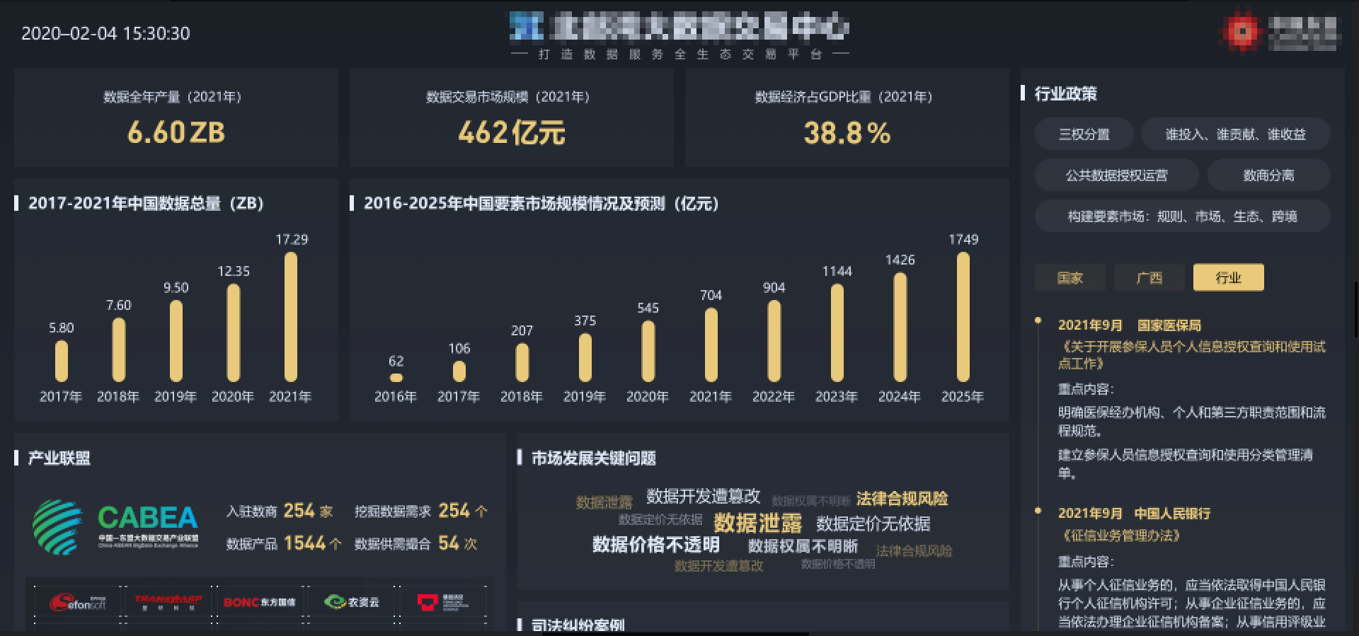 ***大数据交易中心